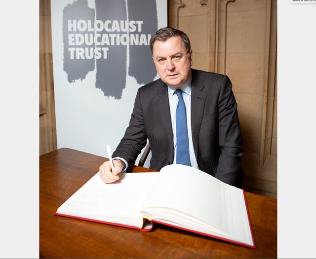 Local MP marks Holocaust Memorial Day
