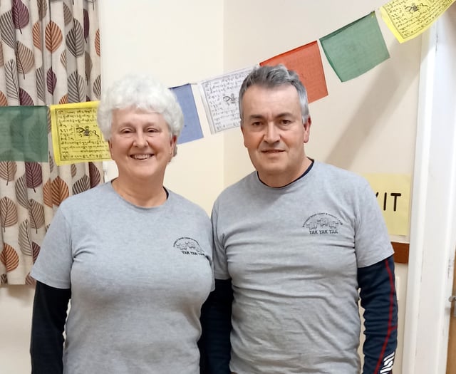 Cheriton Fitzpaine duo trekked in Himalayas for local community shop
