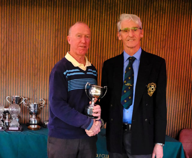 Graham was Downes Crediton Seniors Golfer of the Year
