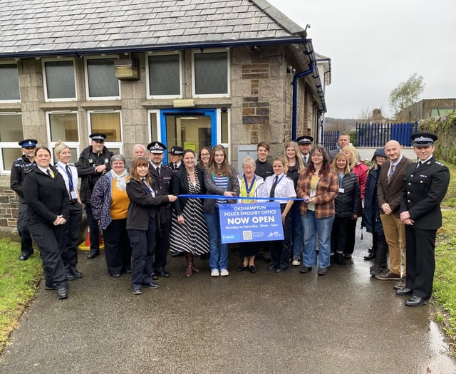 Okehampton Police Station re-opened to the public
