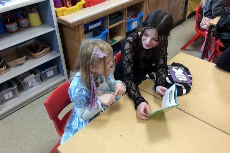 Images from World Book Day at Bow Community Primary School.
