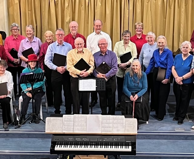 Crediton Good Afternoon Choir Charity Concert success
