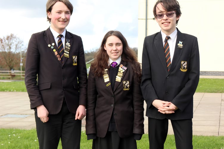 Zac, Emily and Alex have all received conditional offers to start at Exeter Maths School in September.
 IMG_3391