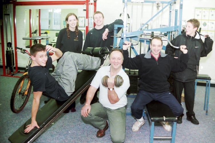 In February 2001, QECC Upper School held a parents v pupils exercise session. DSC00064
