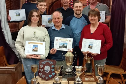 A haul of trophies for Bow Parish Church bellringers
