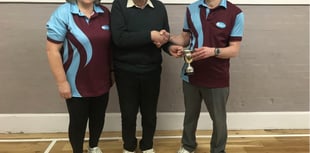 Allan won Colebrooke Short Mat Bowls Captain’s Cup
