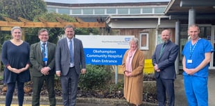 Working to ensure the future of Okehampton Hospital, by Mel Stride
