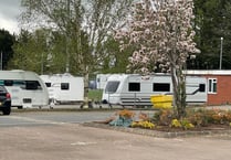 Crediton leisure centre closes after travellers return
