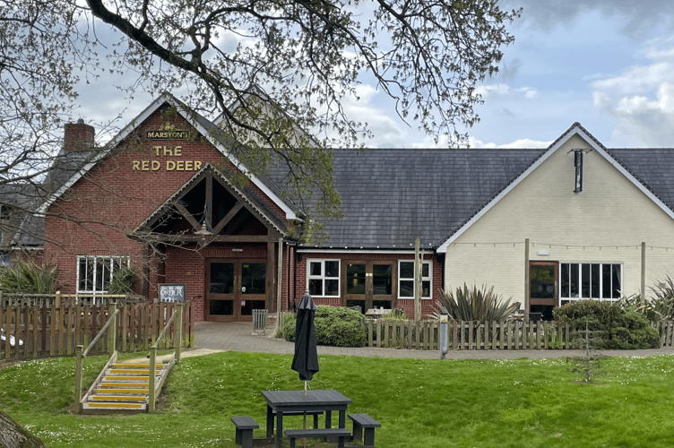 The Red Deer pub Crediton