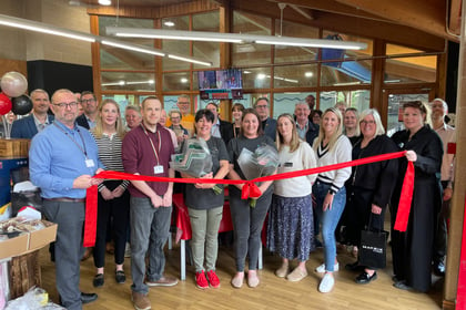 New café opened in Crediton leisure centre
