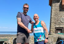Crediton man raises £3,500 for charity that looked after dying mum 