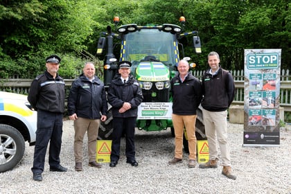 Last chance to enter police tractor-naming contest 