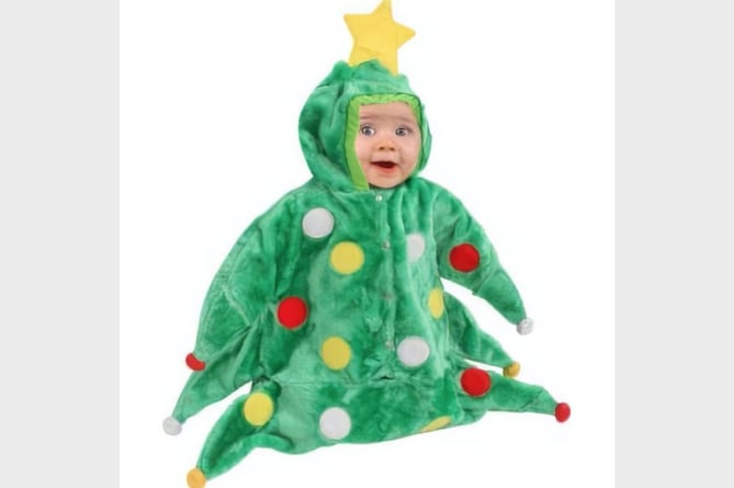 Children are invited to dress as a Christmas Tree for The Boniface Bash.
