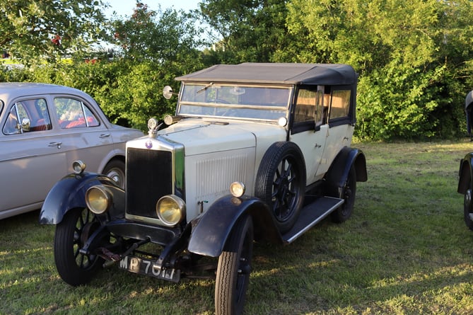 A vintage car