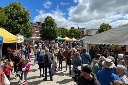 Local fare showcased at Crediton Food and Drink Festival