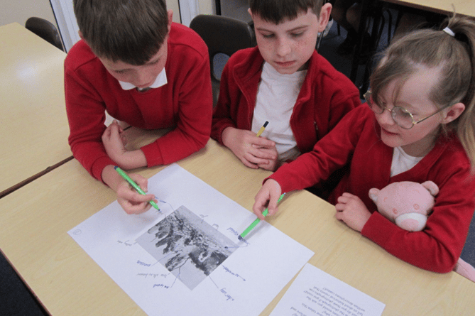 Year three looked at pictures from D-Day