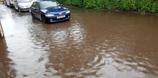 Crediton man hopes for no further flooding