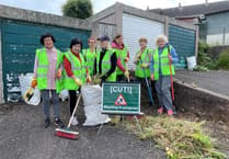 Support wanted for next Crediton street and pavement clean
