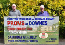 Proms at Downes charity concert coming up this weekend in Crediton