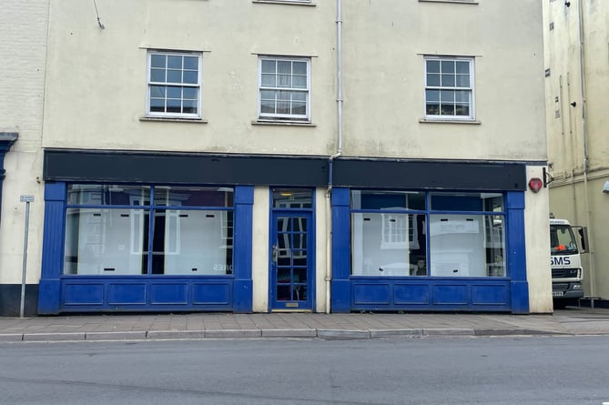 All signage removed at 35 High Street, where Betfred was located.  AQ 5997
