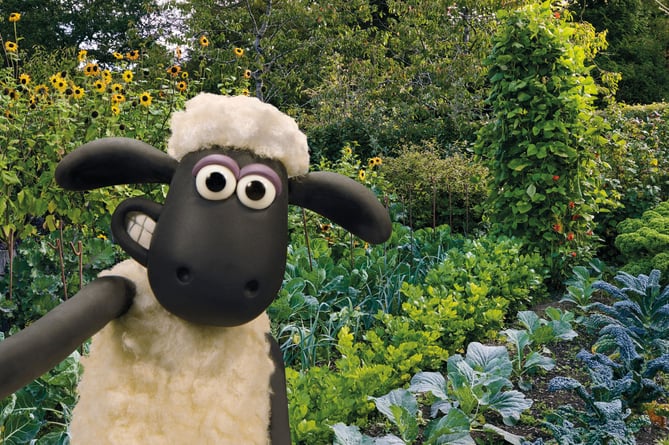 Have fun with Shaun the Sheep at RHS Rosemoor this summer.
