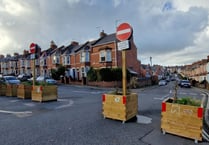 Exeter traffic experiment planters to be removed
