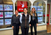 Students on summer placement with Stags