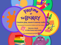 Joy as Lottery funds more child ‘Playtime’ sessions at The Bookery
