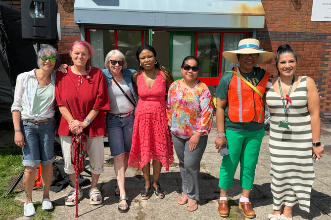 Some of those who attended the Nigerian community day.  AQ 8118
