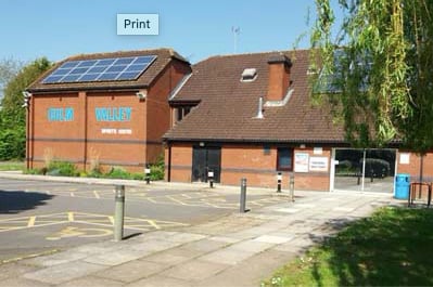 Culm Valley Sports Centre at Cullompton.
