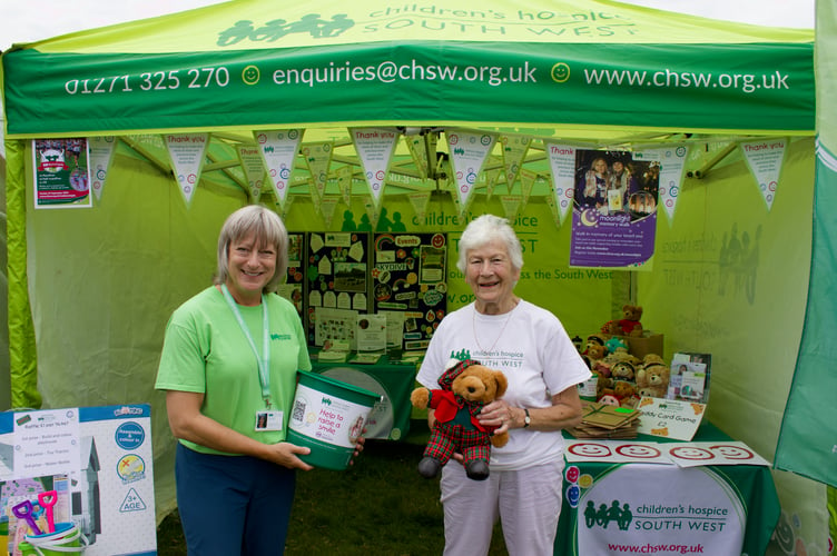 Debbie Birtwisle and Alison Nelson of Children's Hospice South West