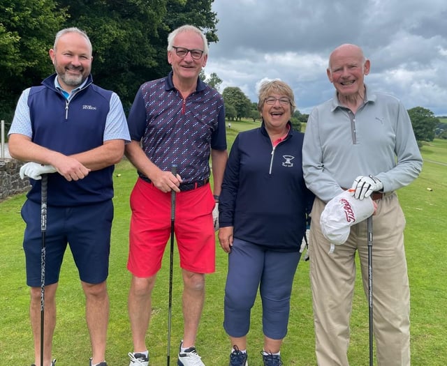 Captain's Day fun at Okehampton Golf Club