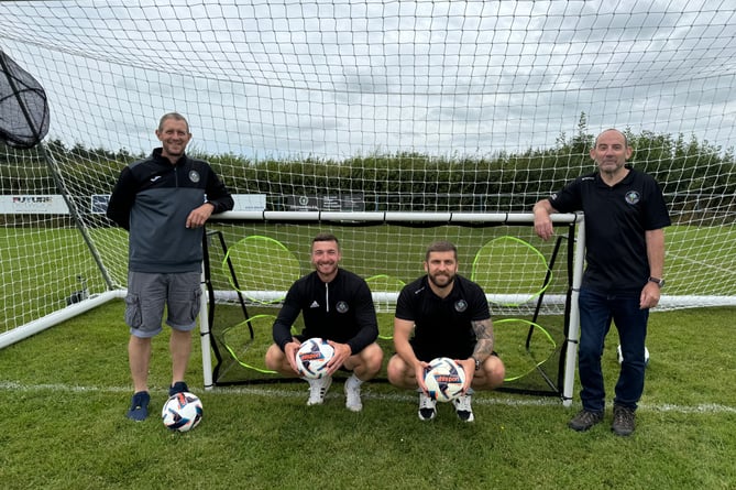 Morchard Bishop AFC ran a penalty shootout game.  AQ 9015
