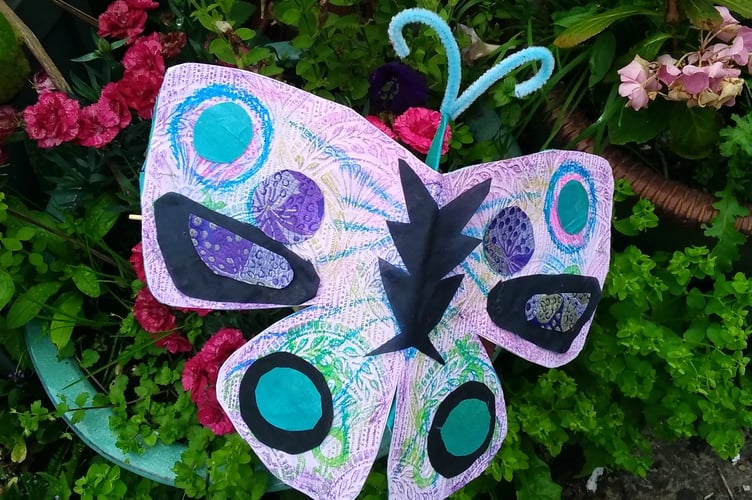 Make a beautiful butterfly at the 'Beasts & Butterflies' craft workshop.