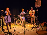 Be dazzled by the Moon Jazz Band in Crediton Parish Church
