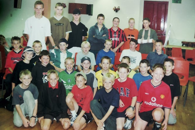 Crediton United FC Youth were heading off on a trip to the USA in August 2001. DSC00750