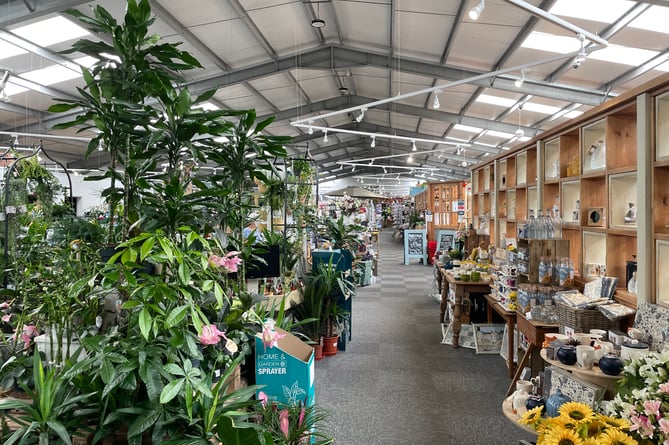 Homeleigh Garden Centre interior