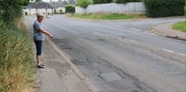 Potholes keeping Crediton heart-op pensioner awake