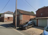 Green light to turn disused Crediton building, garages into home