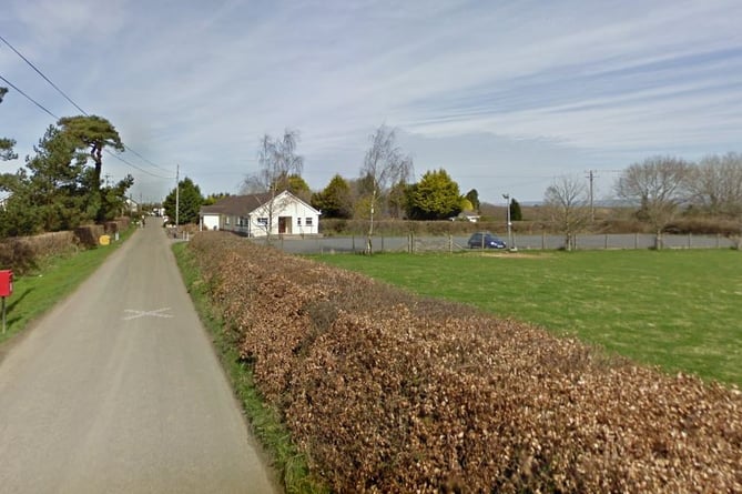 The village of Chittlehamholt where a traveller site is being proposed. Image courtesy: Google Street View
