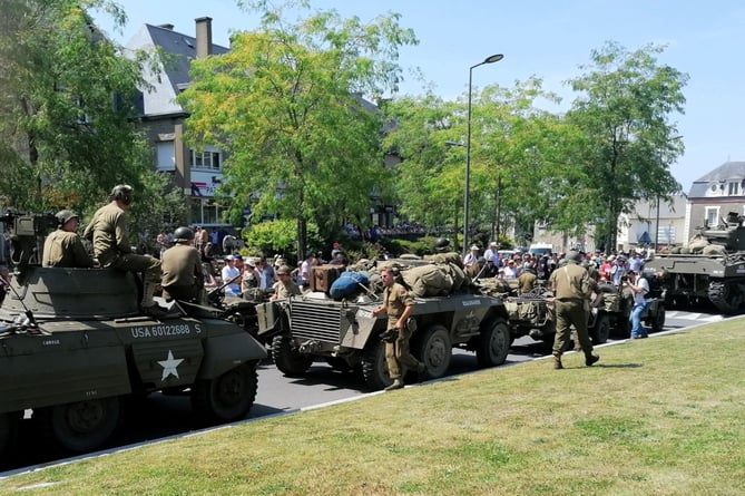 The town was liberated by the USA in 1944