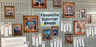 Summer readers feature in Crediton Library exhibition