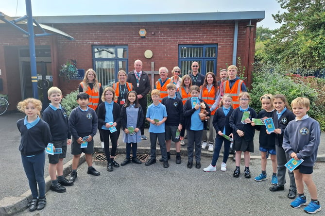 Pupils at St Michael’s Church of England Primary Academy in Exeter have taken the Walkability course