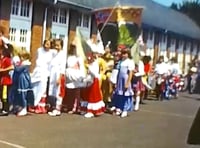 Crediton non-profit digitises old film showing school procession