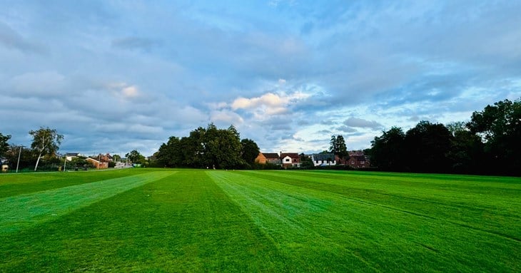 Football pitches in Pinhoe, Exeter, move a step closer to completion.
