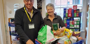 Crediton Foodbank highlights Challenge Poverty Week
