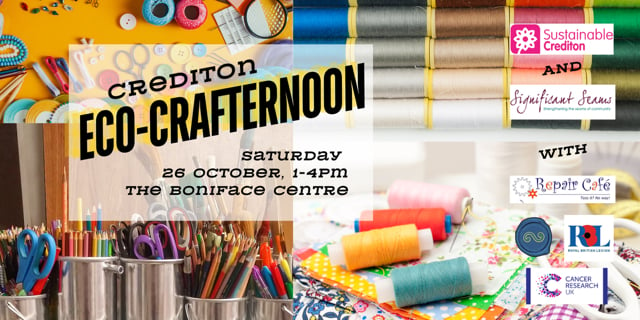 Local groups collaborating to inspire crafty clutter clear-outs
