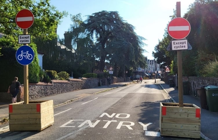 Magdalen Road in Exeter