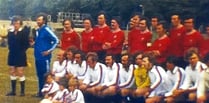 Old film shows 1976 football match between Crediton and Bristol City