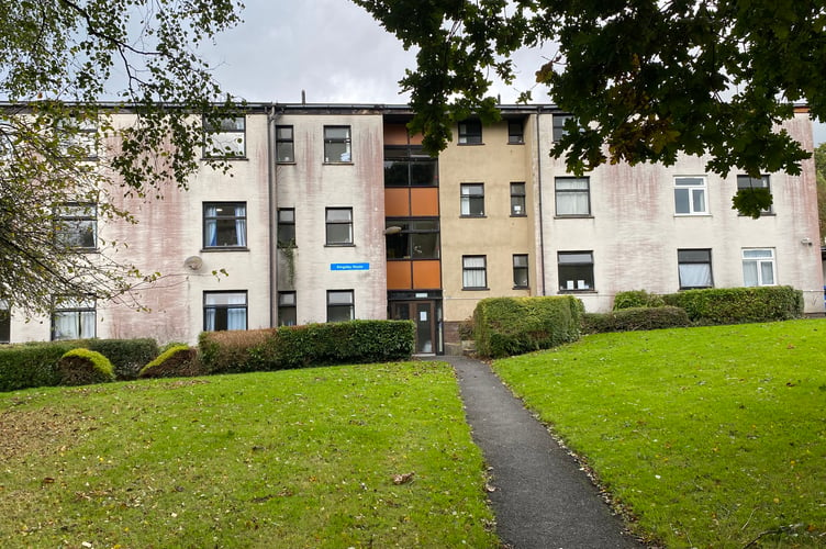 The existing staff accommodation at NDDH